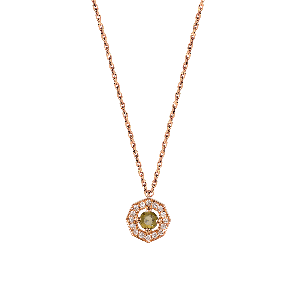 Colar Birthstone Agosto Peridoto