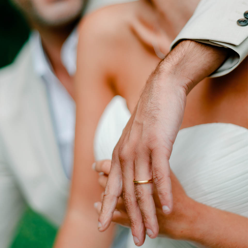 Aliança de Casamento em Ouro Amarelo Monseo